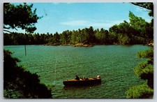 Canada, Georgian Bay, Cognashene, Ontario, Boat, Fishermen, Vintage Postcard picture