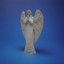 Praying Angel Statue (white)- 8 Inches picture