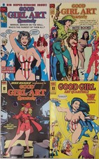 GOOD GIRL ART Lot ☆4 #7-11* VF+ VF- 1991 MATT BAKER Art Phantom Lady, Betty Page picture
