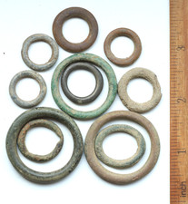 Group Of Celtic Bronze Proto-Money Rings picture