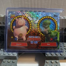 Hamm/Rex - You've Got A Friend In Me -  Shimmer -/99 - 2025 Topps Toy Story picture