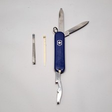 Victorinox Swiss Army Knife Miniature Blue Complete picture