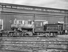 1912 West Virginia Pulp and Paper Company Locomotive 8.5x11 Railroad PHOTO picture