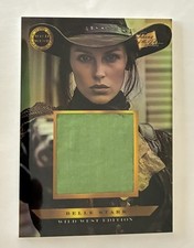 Belle Starr Green   Cloth Relic card 2025 Pieces of the Past Wild West Edition picture