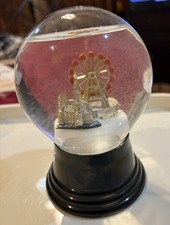 Snow globe is Viennese landmarks-Riesenrad (Ferris Wheel) & St. Stephen's Cathed picture