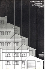 Booklet, Homeowner's Glossary of Building Terms Dept of Housing & Urban Dev 1977 picture