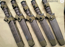 Vintage OKC3S OKC-3S Knife Bayont Genuine USMC + Scabbard Ontario Knife Co USA picture