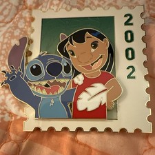 Disney Lilo & Stitch 2002 Stamp Pin Single Limited Edition 500 picture
