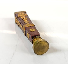 19th-century French Empire style Ormulu on Mahogany wax desk seal picture