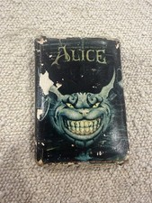 Vintage 2000s American McGee’s Alice Cheshire Cat Wallet Y2K Goth RARE READ picture