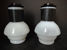 Vintage Mckee Hottle Carafe Glasbake Milk Glass x 2 with Lid (lot 5260) picture
