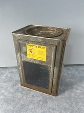 Vintage Golden Boy Pineapple Biscuit Display Tin Lien Hoa Chicago Thailand picture