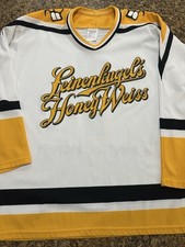 LEINENKUGEL'S HONEY WEISS HOCKEY JERSEY MEN'S SIZE L  BREWERY Vintage CCM picture