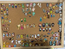 VTG Pop Culture Pins Anime, Cartoons, Disney, Movies Enamel & Acrylic Pick Yours picture