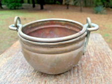 Antique Copper Pot with Handle.  AS FOUND picture