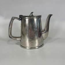 Vintage BSL England Hotel Silver Individual Coffee Pot Grand Metropolitan Hotels picture