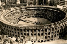 Valencia Bull Ring JDP c1930s-40s Real Photo Vintage Postcard picture