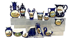 VTG Made in Germany Souvenir Mini Vases-13 Piece Set- PRISTINE picture
