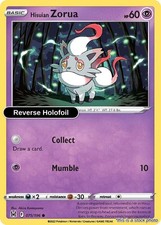 Hisuian Zorua : SWSH11 Reverse Holofoil - 075/196 Near Mint picture