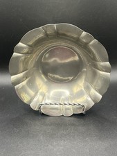 Genuine Pewter Bowl w/ Scalloped Edge 5.75