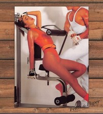 “The Fitness Craze” Orange Gym Workout Magazine Photo 1986 1980s picture