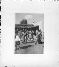Old Vintage Photo MEN WOMEN COUPLES DANCING ANTIQUE PHOTOGRAPH PICTURE picture