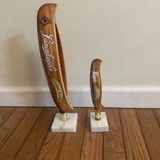 Leinenkugel’s Classic Amber Set of 2 Canoe Beer Tap Handles Brand New Not Used picture