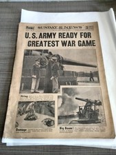 Sunday News NY 10/22/39 