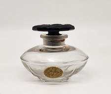 Vintage Caron Le Narcisse Noir Baccarat Crystal Bottle Made In France 2.25''H picture