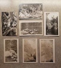 7 Vintage 1911-1913 RPPC Cucamonga Canyon Postcards Upland CA Unposted - Lot B picture