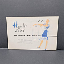 Vintage Frigidaire Happy Life Of A Lady Electric Ironer Brochure Advertising picture