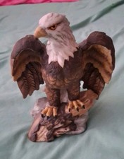 GORHAM GALLERY BIRD Vignette Collection BALD EAGLE Statue Ceramic  picture