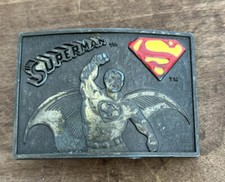 Superman Belt Buckle by Lee 1986 picture