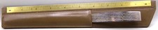 Vintage AS Italy Letter Opener Solingen Germany Top Grain Cowhide Leather Sheath picture