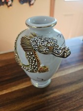 Vintage Dragon Porcelain Vase 6