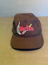 Marlboro Hat Vintage Embroidered Logo Black Baseball Cap picture