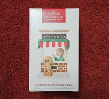 NEW KOC Member Exclusive CHRISTMAS WINDOW 23rd Hallmark Ornament 2025 Pizzeria picture