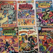Super-Team Family #5 6 8 10 13 15  (DC Superman 1975–1977) Lot of 6 picture