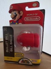 NEW World of Nintendo Bullet Bill RED EXCLUSIVE Jakks Pacific 2.5in Figure NIB picture