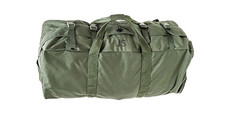 US Military Improved Duffel Duffle Travel Flight Sea Bag Green 8465-01-604-6541 picture