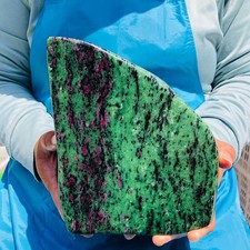 12.49LB Large Natural Ruby and emerald ore Quartz Crystal Healing Sample 5014 picture