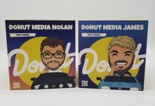 YouTooz Donut Media NOLAN & JAMES Vinyl Figure Collectibles #143 #144 in Boxes picture