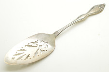 VTG Oneida Old South II Silver Plate Pierced Pie Server Masonic Eastern Star picture