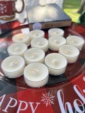 Retired Iced Snowberries Partylite White Holiday Winter Fruity Tealights Candles picture