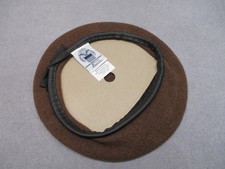 US Army SFAB Brown Wool Beret Garrison Collection Jensen Apparel 7 1/8 picture