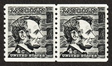 1966 Abraham Lincoln 59 year old 4 Cent US Postage Stamps MINT picture