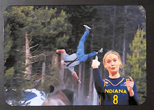 Sophie Cunningham pointing at Yellowstone Buffalo Toss METAL fridge magnet picture