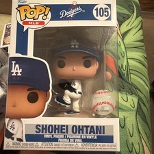Funko POP Shohei Ohtani #105 Funko Exclusive Dodgers pitching picture