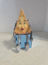 WMG Anthropomorphic Shelf Sitter Apple Pie Food Dessert Silverware Figurine picture