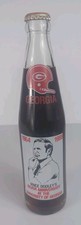 UGA University OF Georgia Bulldogs Vince DOOLEY'S Silver Anniversary Coke Bottle picture